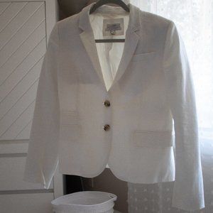 White Linen Jacket